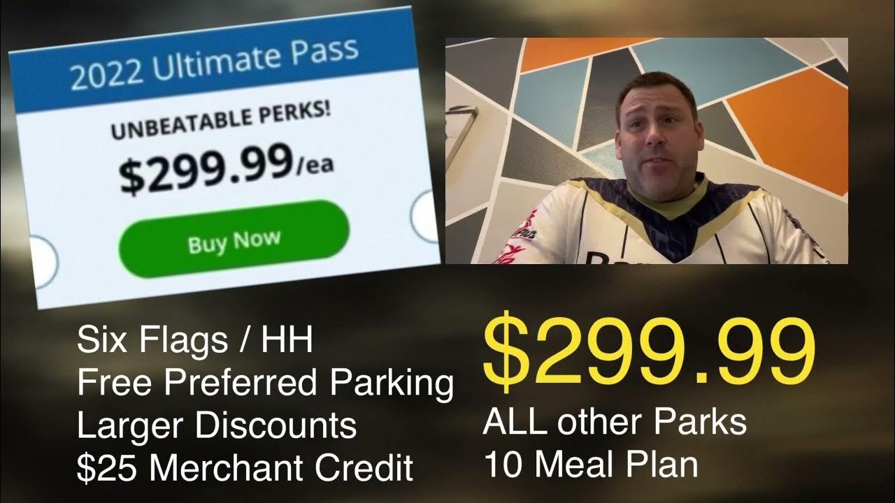 A Look at the New (AGAIN) Six Flags Season Passes! YouTube