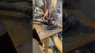 round iron vintage rings manually without lathe machine #worktale #shorts #ironring #rings #viral