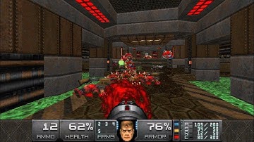 DOOM 2 - BTSX1 (Map 9 - Offworld Dentistry): UV-Plus / UV-Fast 100% (PS5 Gameplay)