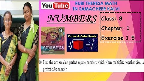8th Maths _ TN Samacheer Kalvi _  Chapter 1 _  Numbers _  Exercise 1.5 _ Sum 10