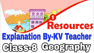 RESOURCES / Class-8 Geography NCERT Chapter 1 Explanation in हिंदी by KV Teacher