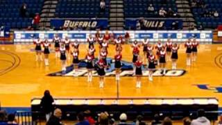 TTFA Cheerleaders perform for UB