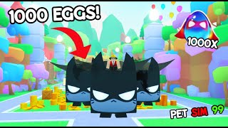 I Opened 1000 Eggs And This Happened In Pet Simulator 99!!