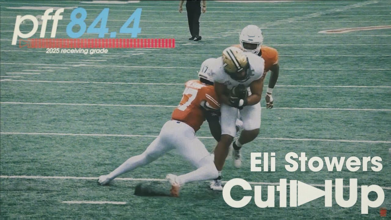 Eli Stowers All-22 Route Running | Cut-Up Episode 1 (Tight End Draft Breakdown)