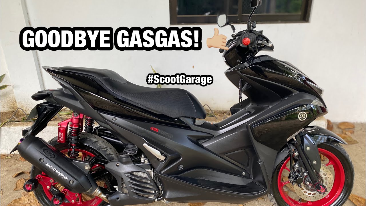 Tanggal ang gasgas sa motor sa halagang P600 ScootGarage Wayok