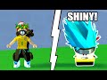 FIZ UM SHINY DO PET DO JEFF NO NINJA CLICKER SIMULATOR!! - ROBLOX