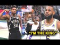 Hindi umurong sa Hamon ni Giannis si Lebron James nakipag 1 on 1 sa Crunch Time, HALIMAW si Davis!