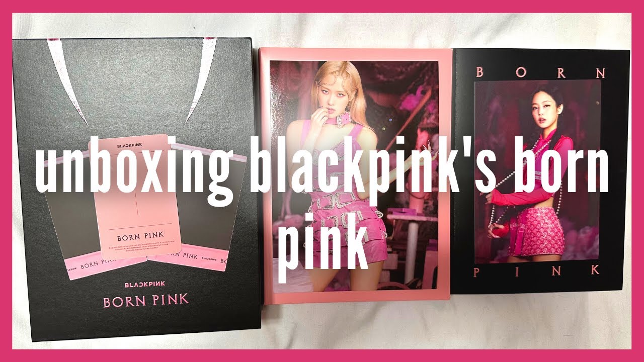 ♡Unboxing BLACKPINK 블랙핑크 1st Studio Album The Album (Ver. 1, 2, 3 & 4)♡ 