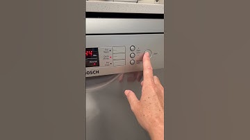 How to use the Bosch front load dishwasher