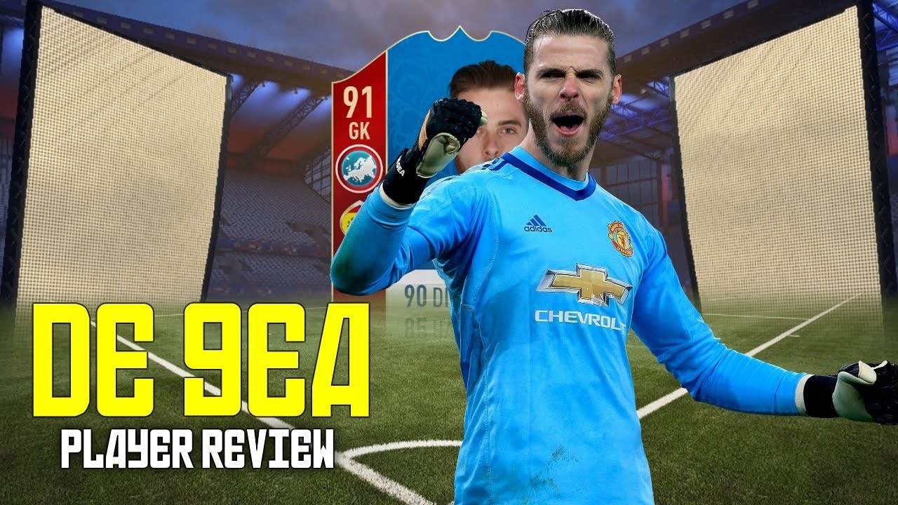 FIFA 18 - WC DE GEA (91) PLAYER REVIEW
