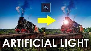 Create Artificial Light Effect on Vehicles, Street lights | Part 2 | Adobe Photoshop Tutorial