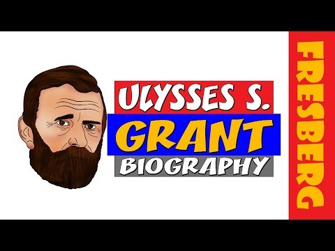 Civil War for Students | Fun Facts from the biography of General Ulysses S Grant | Cartoon