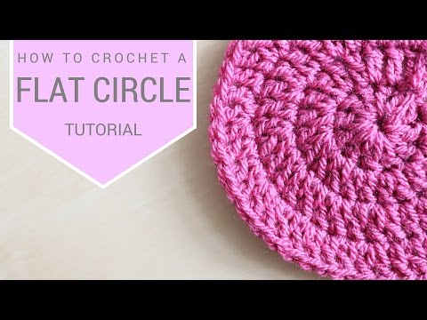 Video: How To Crochet A Circle