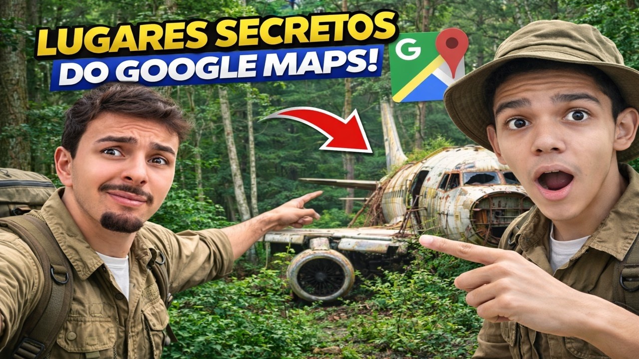 GOOGLE MAPS ESCONDE ISSO?! 😳 React Neagles!