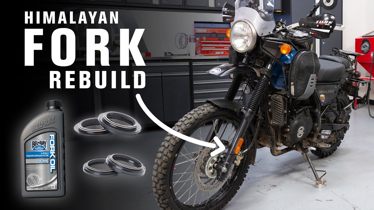 Как перебрать вилку на Royal Enfield Himalayan 411