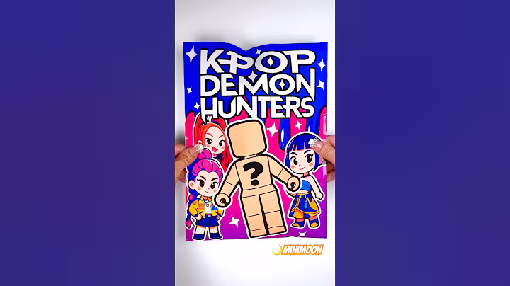 💜Kpop Demon Hunters Zoey Blind bag 케이팝 데몬 헌터스 블라인드백 Roblox #papercraft #kpopdemonhunters  #netflix