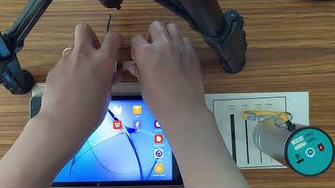 IWIN F230 Crack width meter, operation video & data export