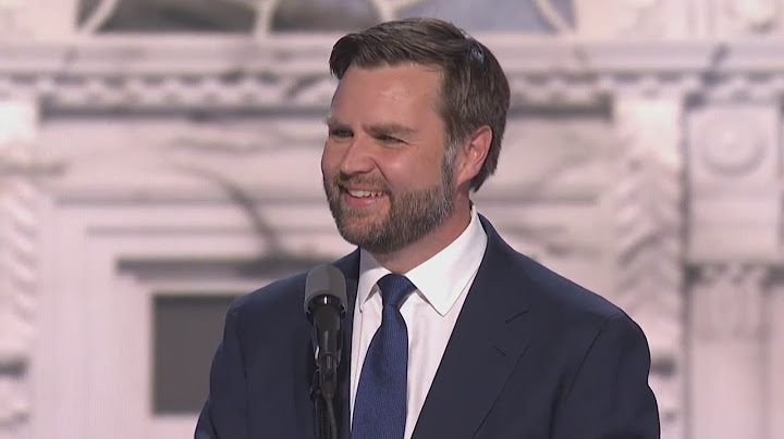 RNC day 3 recap: VP candidate JD Vance addresses delegates for 1st time