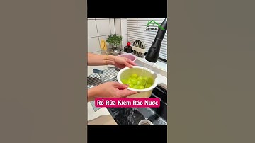 Rổ Rửa Rau Củ Quả 2 Trong 1 | Rửa Sạch – Ráo Nhanh – Tiện Lợi Cho Mọi Gian Bếp