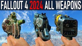 FALLOUT 4   - All Weapons Showcase [2024]