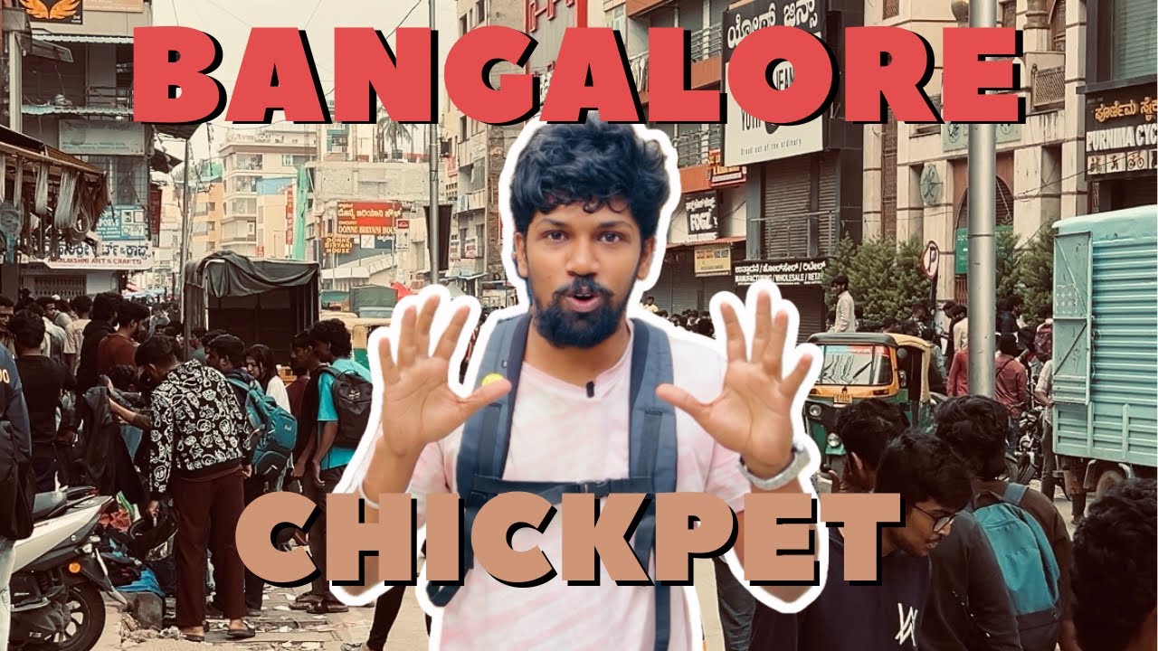 Bangalore Street Shopping for Just ₹50?! | Chickpet Sunday Market