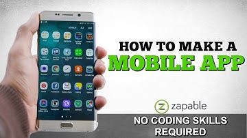 How To Make A Mobile App - for beginners (NO PROGRAMMING SKILLS NEEDED)