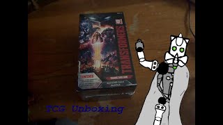 Transformers TCG: Booster Pack Bundle (Unboxing.)