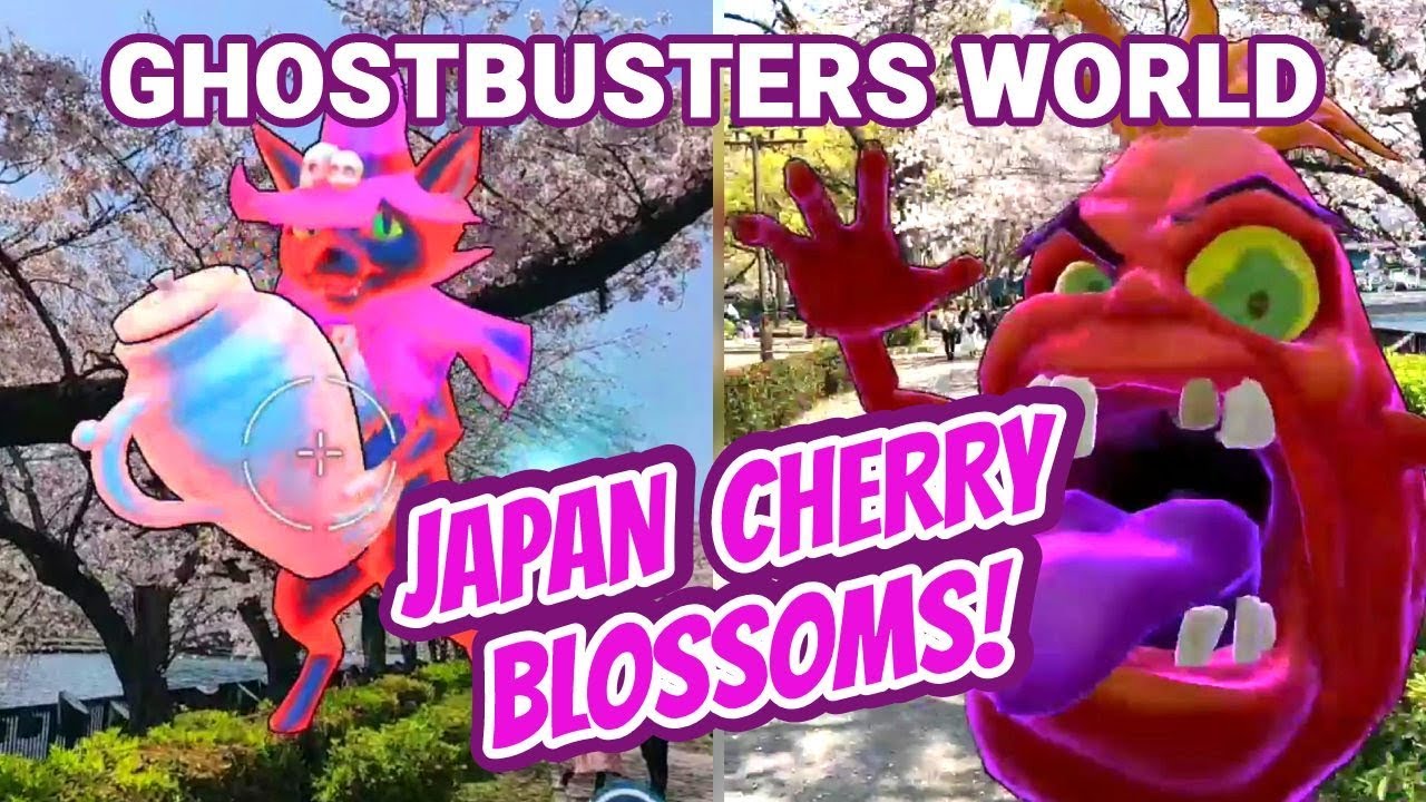 Ghostbusters World with Japan Cherry Blossom Views - Part 3