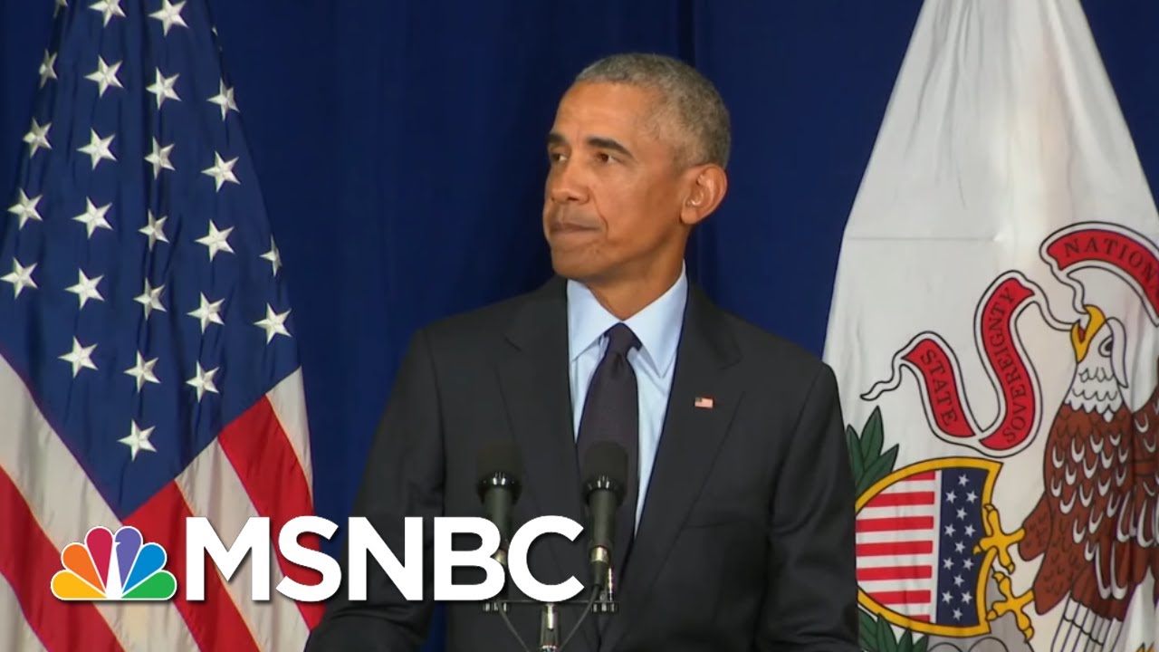 former president barack obama brings civil discourse back to