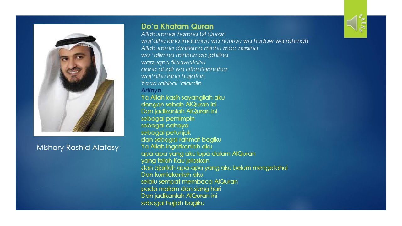 Doa Khatam Quran FULL HD - YouTube