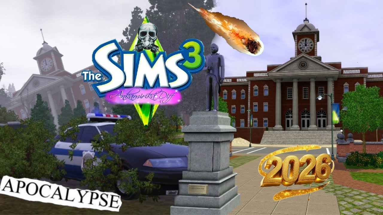 Апокалипсис в Сансет-Вэлли The Sims 3💀