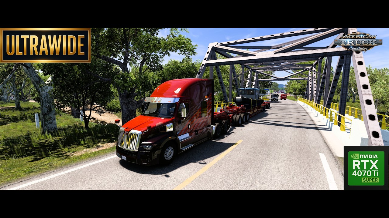 Western Star 57X - American Truck Simulator - Ruta por San Luis Potosí - Moza TSW Wheel Gameplay