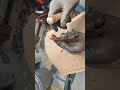 Mahogany Obsidian Slab with percussion 