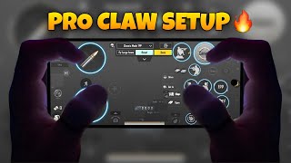 Pro Claw Setup Reveal 🔥 | 4 Finger Handcam PUBG Mobile