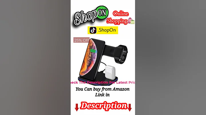 IPhone Wireless Charging | Charging Station | Wireless Charger 4 in 1 #Shorts #ShopOn