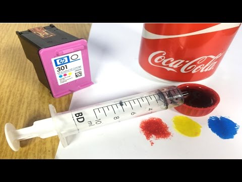 वीडियो: प्रिंटर की स्याही कैसे बनाते हैं