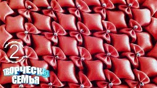 2 часть✔️Декоративная подушка "БУФЫ Бантики" своими руками МК ✔️DIY Cushion Covers