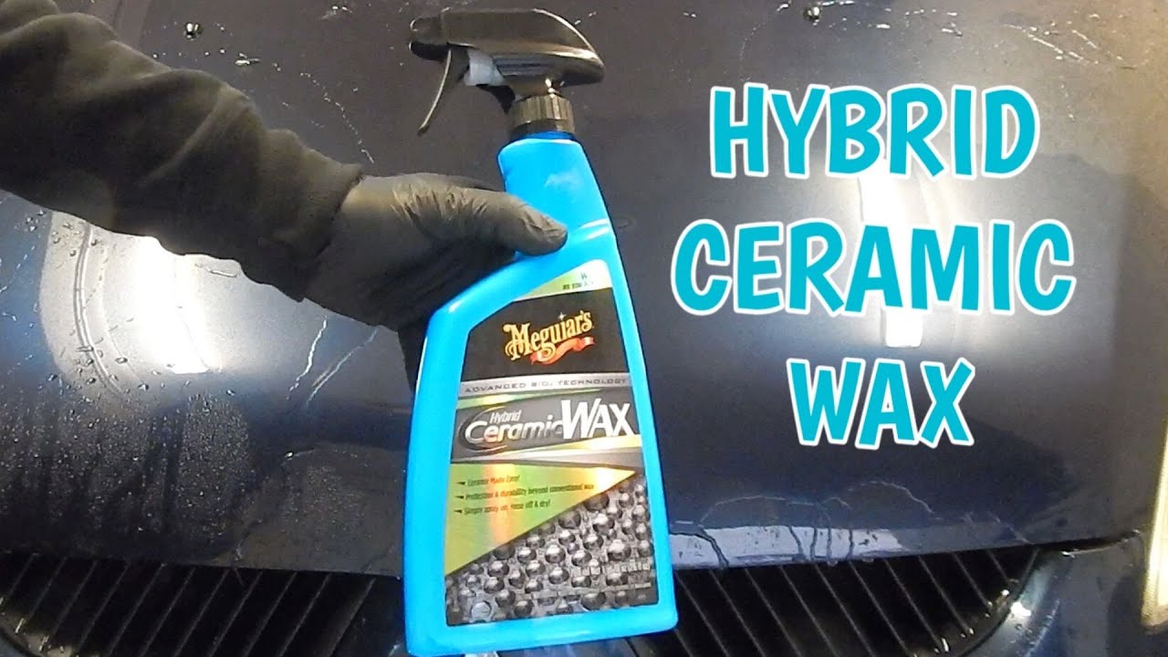 Meguiar's Hybrid Ceramic Wax : Spray & Rinse Protection! NEW !!! 