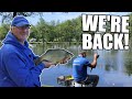 We're Back! First Post Lockdown Fishing - Wyreside Fishery