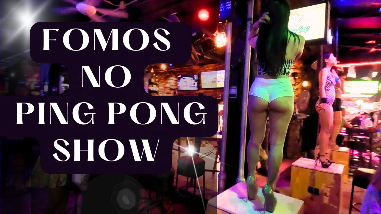 Ping Pong Show - Casa Noturna em Patong