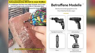 Langlebiger Schraubendreher-Bit, Ideal Für Elektrowerkzeuge.