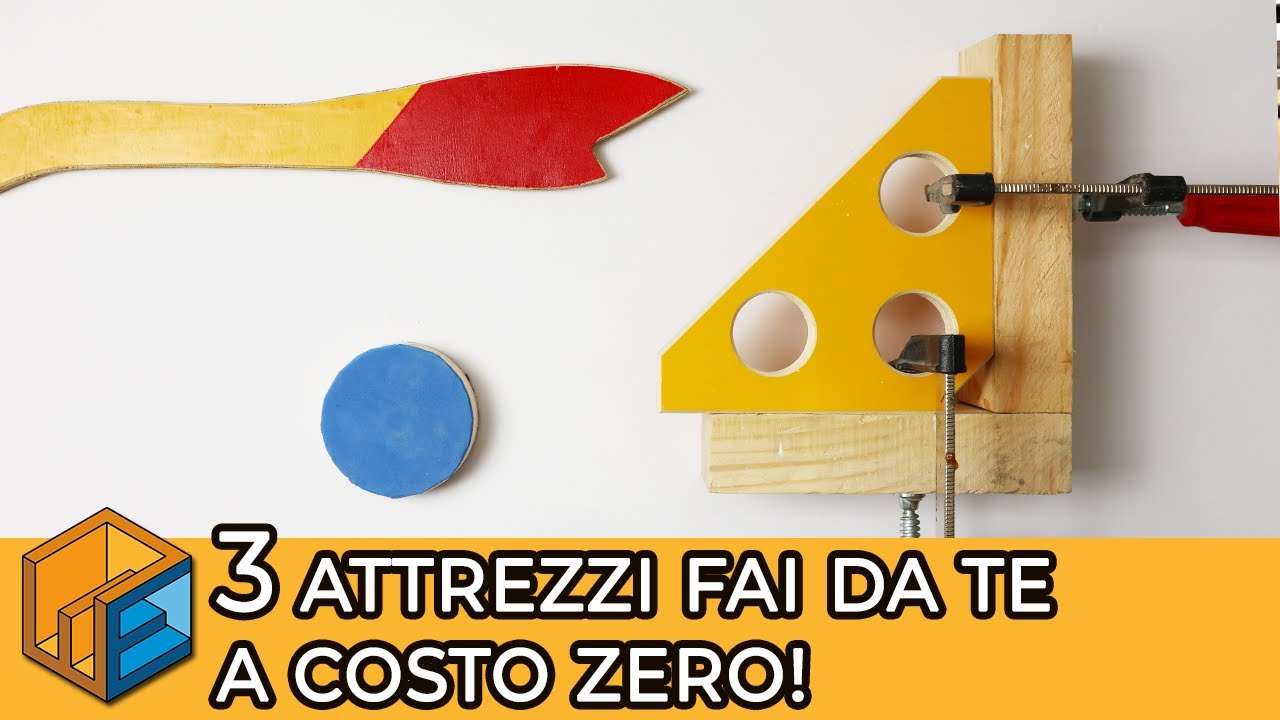 Come realizzare 3 attrezzi per il fai da te a costo zero! - YouTube