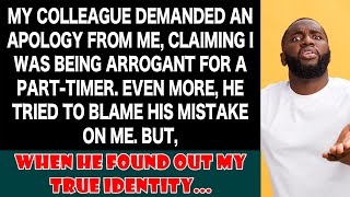 Labeled as a temporary worker, wrongfully accused, and my astonishing true identity exposed!