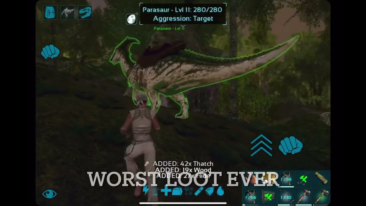 ark survival evolved ipad mini 6 short gameplay