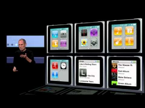 Apple September 2010 Music Event-The iPod Nano Touch