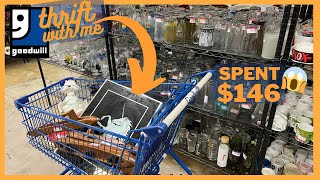 Spent $146 at GOODWILL, Filled My Cart | Thrift With Me | Reselling