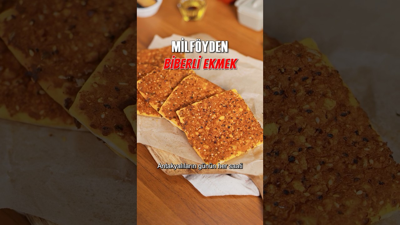 🔥 Antakya Ruhu Milföy Formunda: Biberli Ekmek Tarifi | #SuperFreshMilföy 🔥 Antakya Ruhu Milföy Formunda: Biberli Ekmek Tarifi | #SuperFreshMilföy