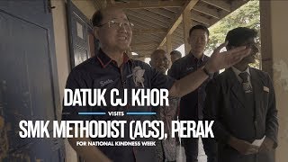 CEO of SP Setia visits former school