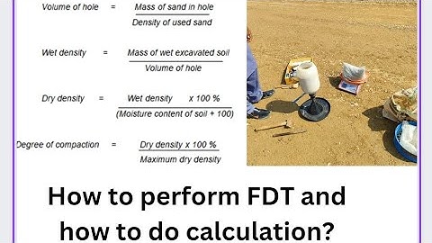 FDT test | Field density test | Calculation of FDT | Road test | Sand Replacement test in urdu/Hindi