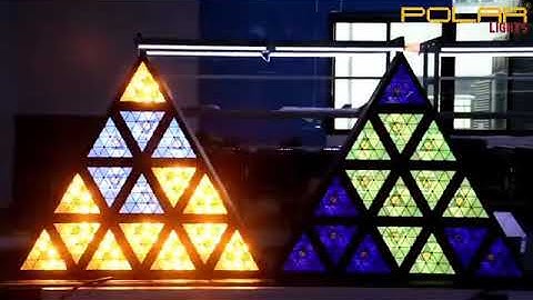 LED Triangle Transpot Effect